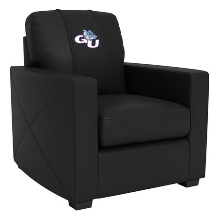 Dreamseat Silver Club Chair with Gonzaga Bulldogs Logo XZ7759002CHCDBK-PSCOL13330
